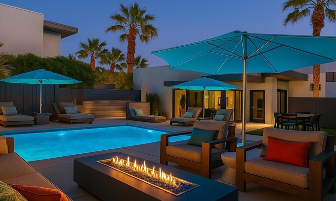 Baristo Casa | New! Villa Moderne: Luxe Modern Townhome, Private Pool/Spa