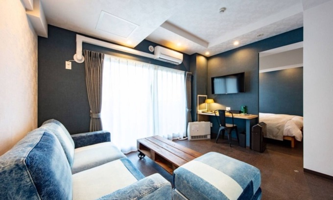 Kotoni Hotel | New York Brooklyn style US deluxe twin room sta / Sapporo Hokkaidō