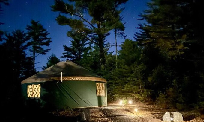 Bar Harbor Alquiler De RV | New Yurt in Bar Harbor, Maine