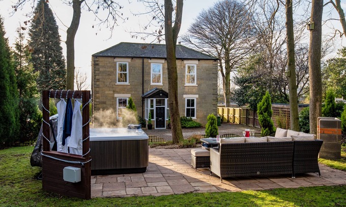 Birtley Casa | Newcastle y Durham 15 minutos. Bañera de hidromasaje de lujo