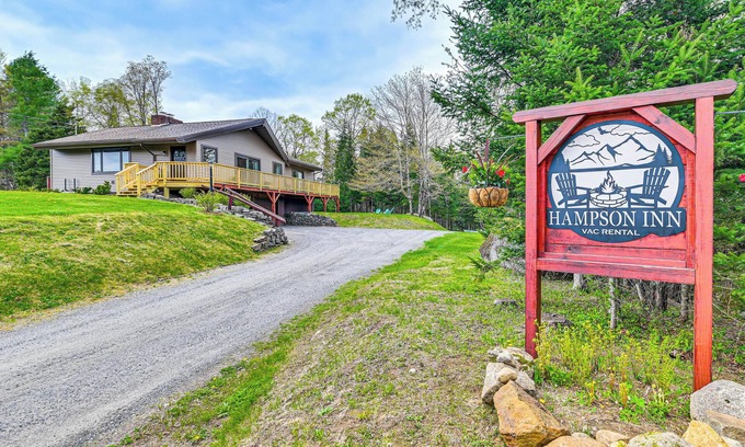Essex County Casa | Newcomb Retreat w/ Mountain Views & Fire Pit!