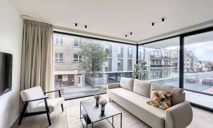 Duinbergen Apartamento | Newly built apartment near beach