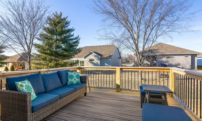 Excelsior Springs Casa | Newly Built Home! 4 BDR/ 3BTH