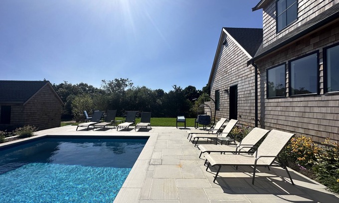 Katama Casa | Newly Built Luxurious Katama Home with Heated Pool - Minutes from South Beach!