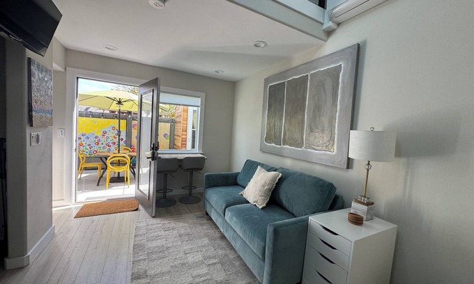 North Park Cabaña | Newly-built North Park cottage w/ sleeping loft & private yard, 99% walk score.