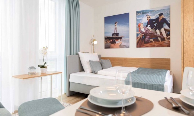 Nordhorn Apartamento | Newly built residential complex, modern furnishings.