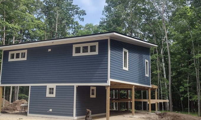 Baileys Harbor Casa | Newly constructed rental nestled in the woods, 2-bedroom house in Baileys Harbor