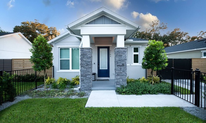 Colonialtown South Casa | Newly Constructed Modern Pet Friendly Zen Home w/ Private Home Theater & Hot Tub! by RedAwning