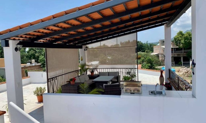 Ajijic Casa | Newly Furnished Casita-360 degree view of lake and mountains