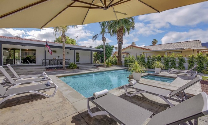 Desert Club Estates Casa | Newly remodeled 4-bedroom, 2-bath private compound with pool