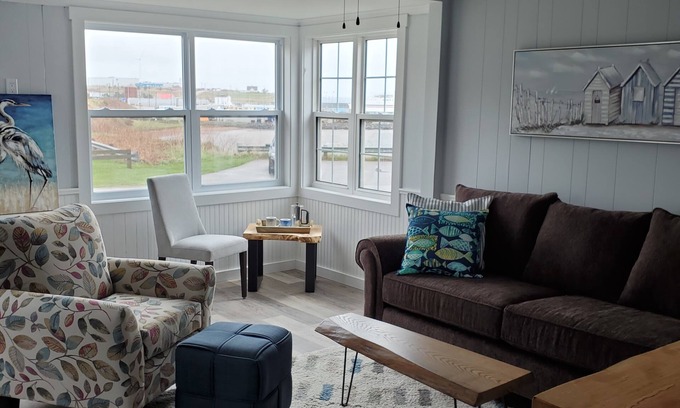 Souris Casa | Newly renovated 2 bedroom house with view of the Souris Harbour & marina.