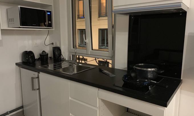 Coteaux Ouest Apartamento | Newly renovated and equipped studio in Rouen city center