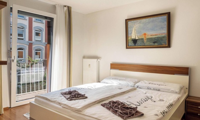 Radolfzell am Bodensee Apartamento | Apartamento recién renovado "Ferienwohnung bei Marta" con balcón