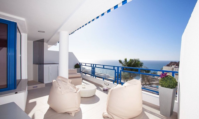 Taurito Apartamento | Newly renovated designer apartment with a large terrace and sea views