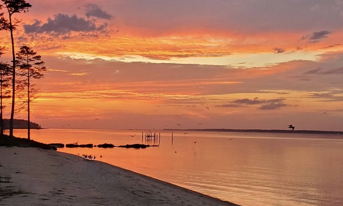 Craven County Casa | Newly Renovated, private beach, Oasis.