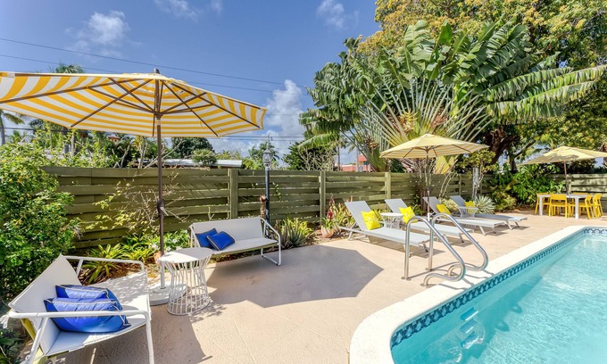 Dolphin Isles Casa | Newly Renovated Beach House w Heated Pool, 4 BR, 3 BA
