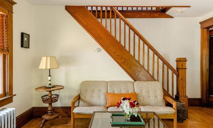 Jeffersonville Casa | Newly Renovated House in Catskill Village Along Creek