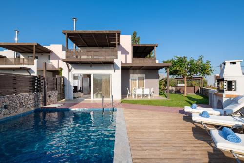 Archangelos Villa | Next to Haraki beach , taverns bars & 10 to Lindos