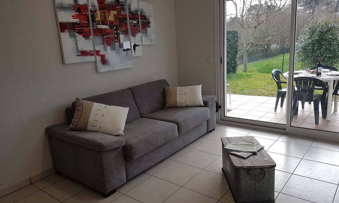 Behobie Apartamento | Nice 3*** Socoa/Urrugne apartment with garden terrace