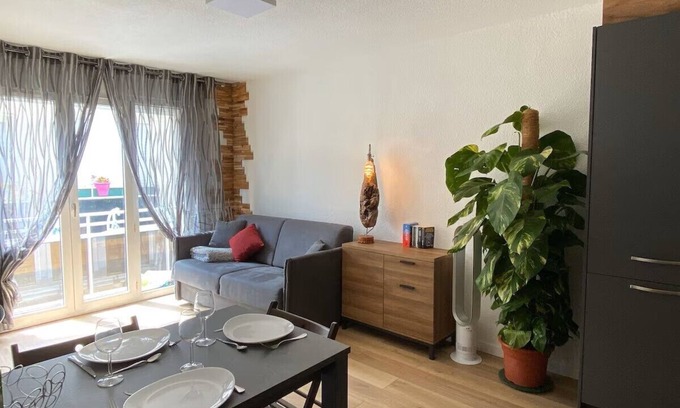 Perols Apartamento | Nice air-conditioned T2 near Arena