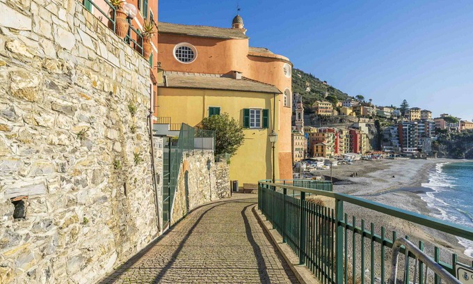 Sori Apartamento | Bonito apartamento para 6 personas con A/C, WIFI, TV y terraza, cerca de Portofino