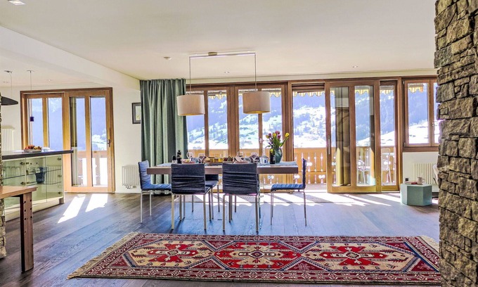 Grindelwald Apartamento | Precioso apartamento para 4 personas con WIFI, TV, balcón y aparcamiento