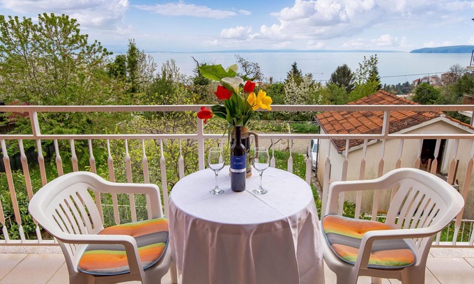 Opric Apartamento | Bonito apartamento en Lovran con WiFi