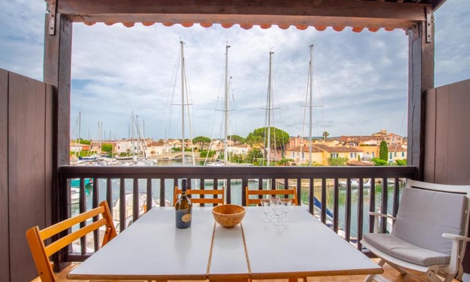 Port Grimaud Apartamento | Nice Apt In Front Of The Marina In Grimaud