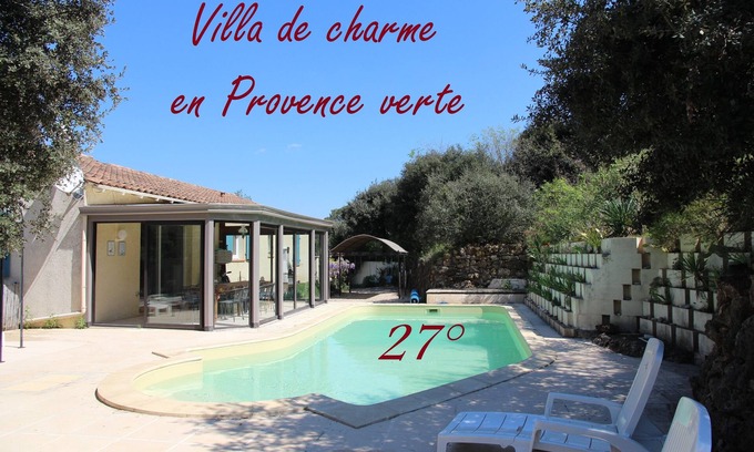 Le Thoronet Villa | Casa - piscina - banarse en el rio Argens - Le thoronet