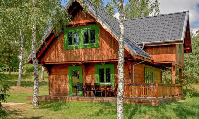 Siemczyno Casa | Bonita casa en Czaplinek con vistas al.