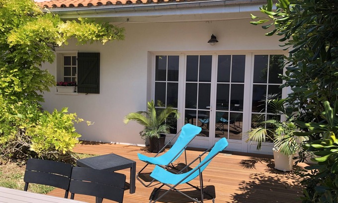 Le Bois-Plage-en-Re Casa | Bonita casa independiente tranquila y confortable