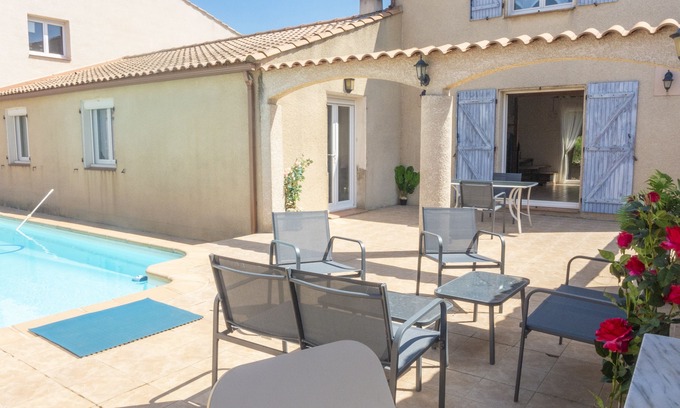 Argeliers Casa | Nice quiet house with air conditionning and private pool