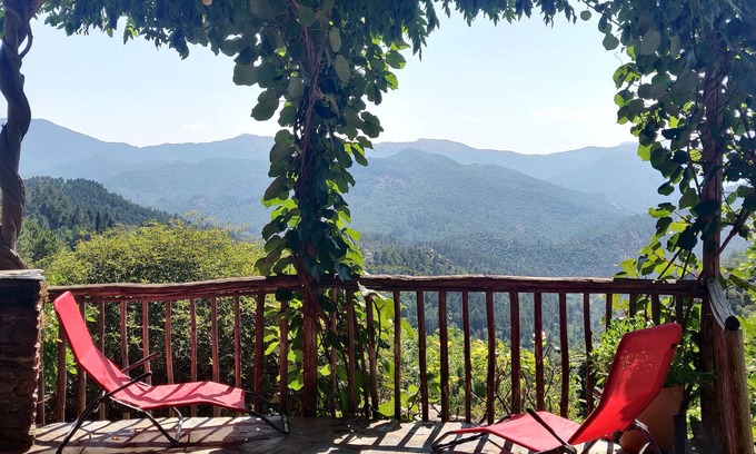 Moissac-Vallee-Francaise Apartamento | Hermoso apartamento de vacaciones - casa de vacaciones en Cevennes con una gran vista