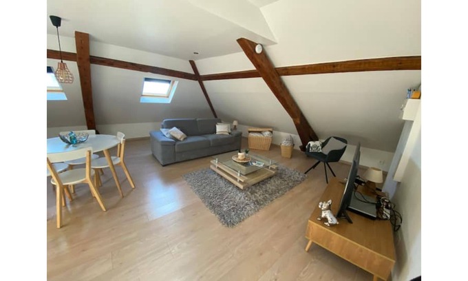 Quartier de France Apartamento | Nice studio near the parks and the city center district of France