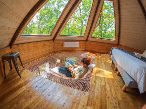 Lamothe-Fenelon Cabina | Nid'en'Ô cabanes et spa Lot et Dordogne