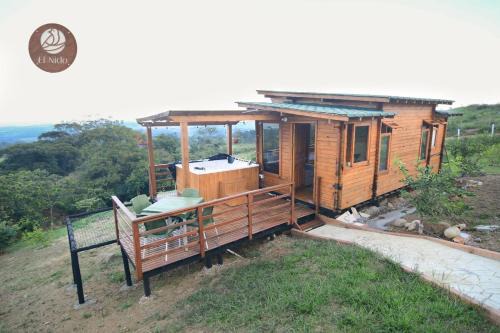 Acacias Casa | Nido Acacias Cabaña romántica con jacuzzi Azulejo