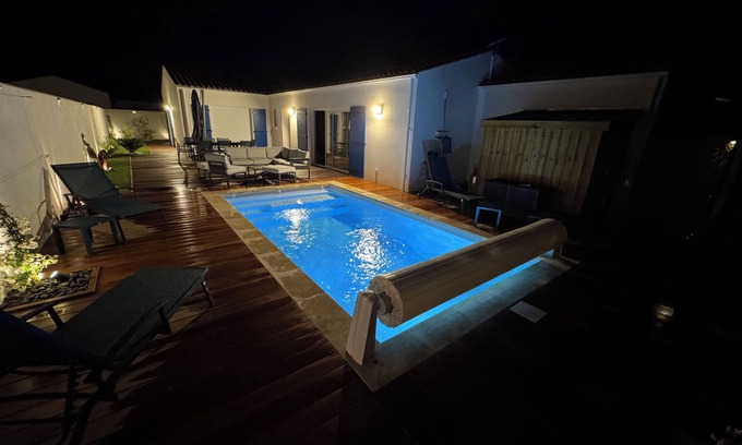 Saint-Georges-d'Oleron Casa | Night oasis
