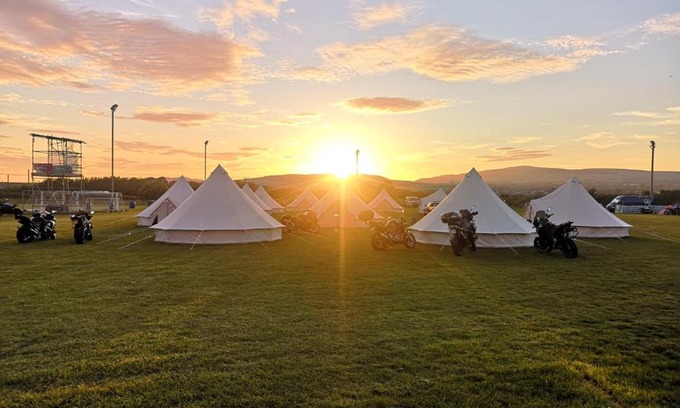 Castletown Otro | Nine Yards Bell Tents at the TT - Castletown