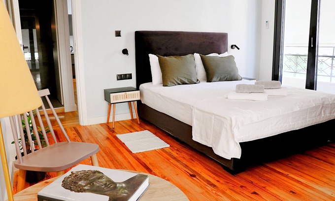 Ano Patisia Apartamento | No 4 - Theo Two-Bedrooms Apartment first floor