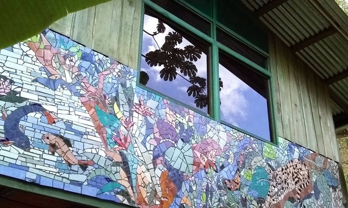 La Ese Cabina | ¡Nuevo listado! Cabaña cubierta de mosaico en las montañas del sur de Costa Rica