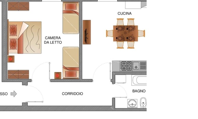 Marina di Ascea Apartamento | Casa Nonna Rosaria en el centro de Ascea Marina