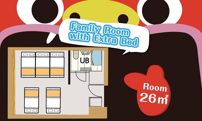Asato Casa | Nonsmoking Family room Simmons bed 26 sqm | Pla / Naha Okinawa
