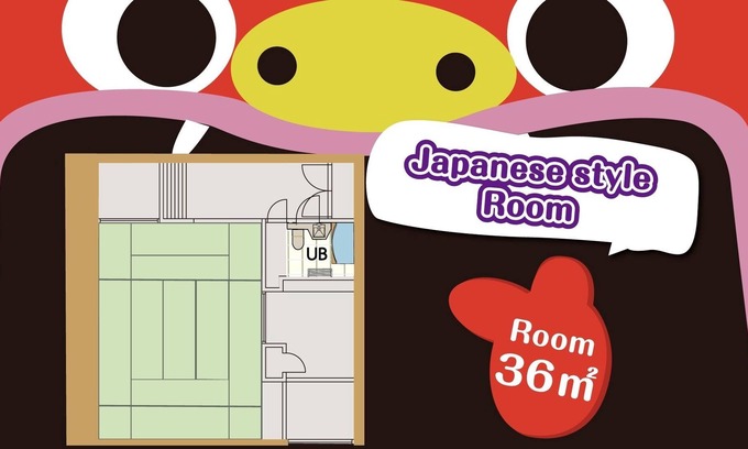 Asato Casa | Nonsmoking Japanesestyle room 36 sqm | Plan wi / Naha Okinawa
