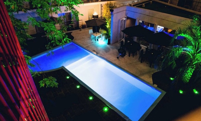 Hakozaki Hotel | Nonsmoking Moderate Double Pool View vs | / Fukuoka Fukuoka