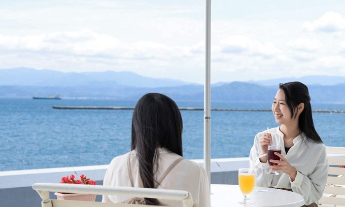Ibusuki Hotel | Nonsmoking Ocean view Westernstyle twin room / Ibusuki Kagoshima
