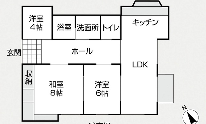 Katakai Casa | Nonsmoking Onestory house for rent in Kujukuri/Sambugun Chiba