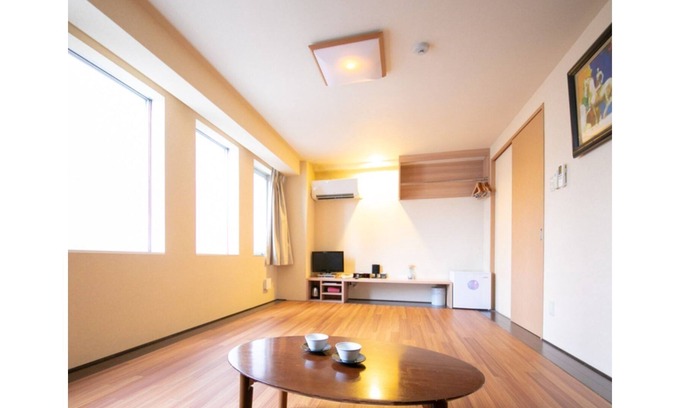 Oita Casa | Nonsmoking Pallet 4 people room A Selfmade fu / Oita Ōita