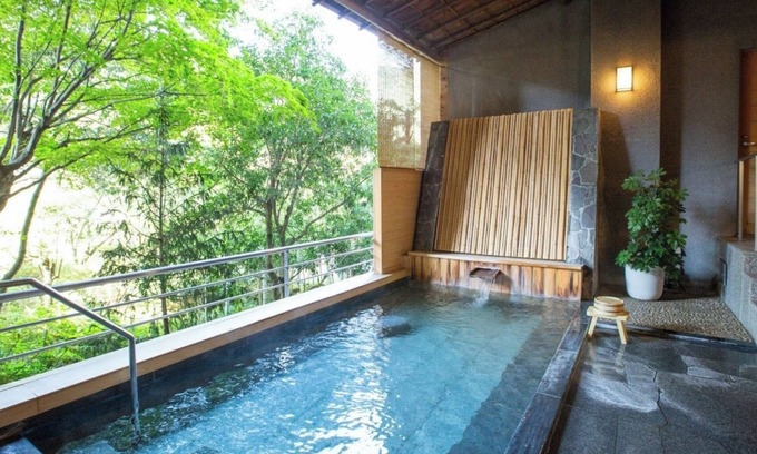 Gero Onsen Casa | Nonsmoking room Twin bedroom View of the cit /Gero Gifu