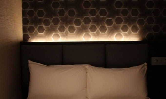 Hakataekihigashi Hotel | Nonsmoking Semidouble bed room Limited number / Fukuoka Fukuoka