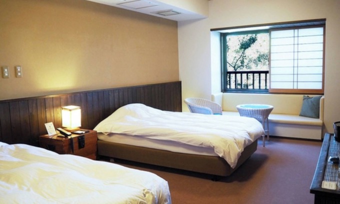 Hata-gun Hotel | Nonsmoking Twin room 1st floor Triple room available Room only / Shimanto Kōchi